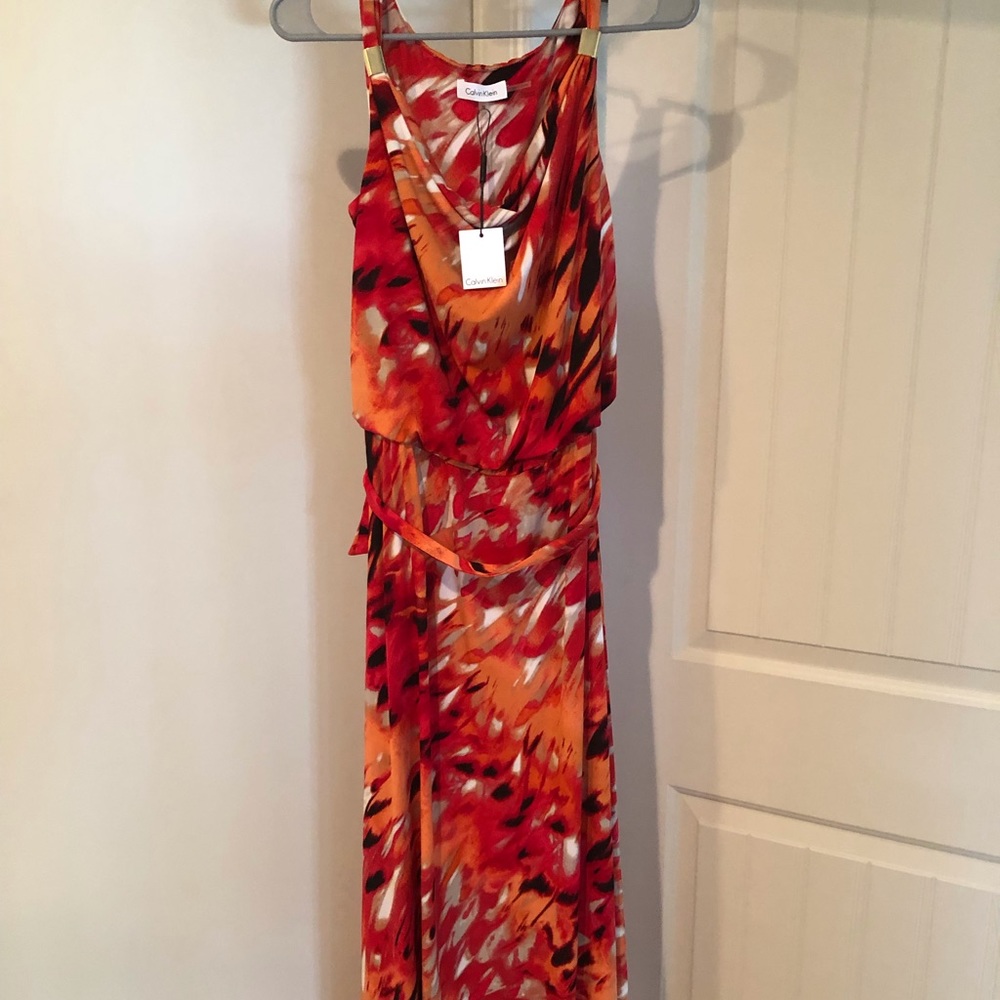 Calvin Klein maxi dress